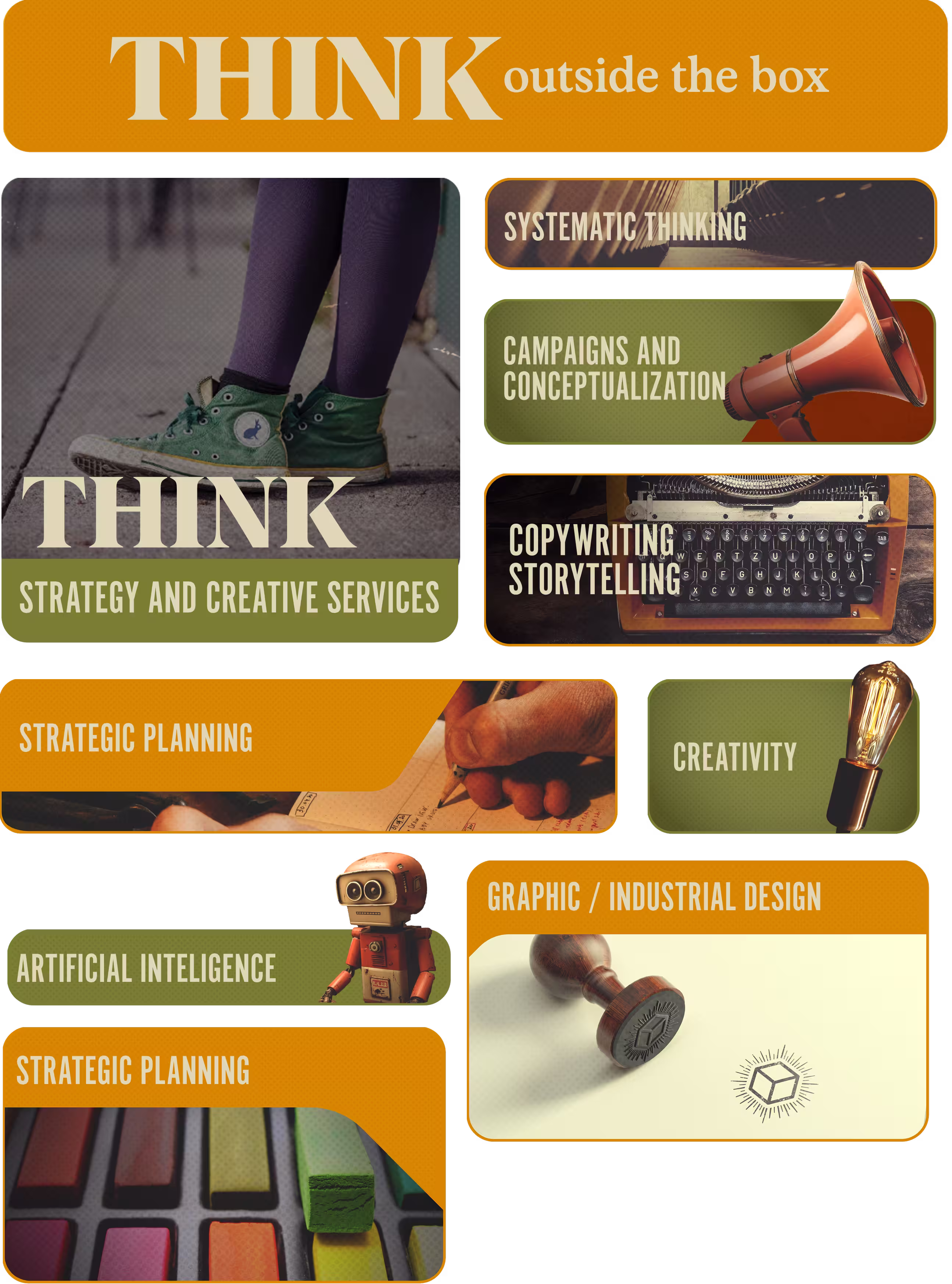 Strategy and creative services